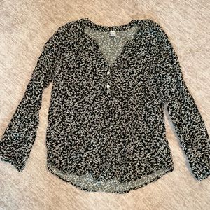 Floral Fall Blouse 🫒🤍🍁